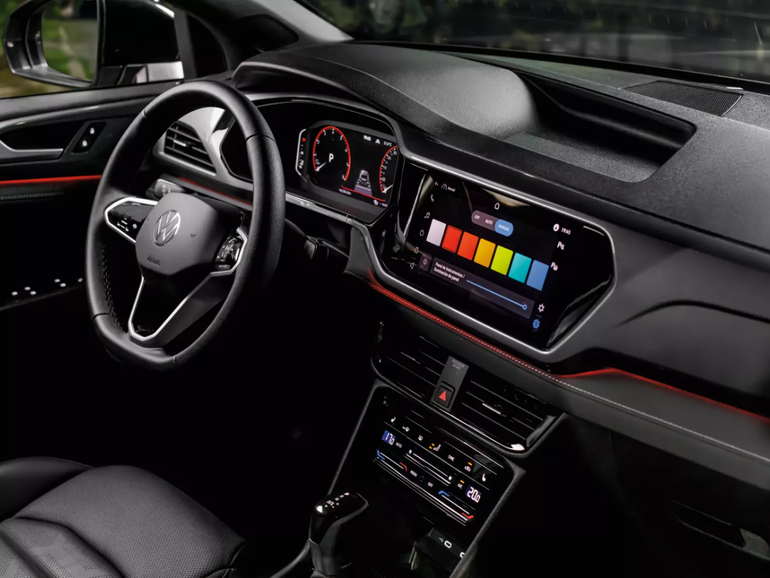 Así es el interior de la Taos que se vende en Argentina. Así es el interior de la Taos que se vende en Argentina.