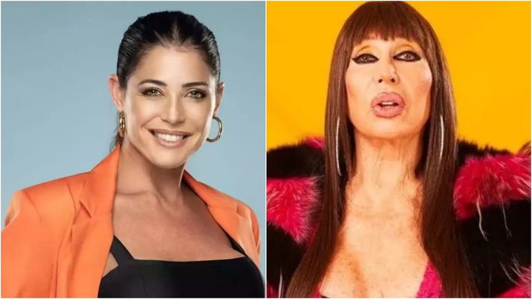 Pamela David y Moria Casán