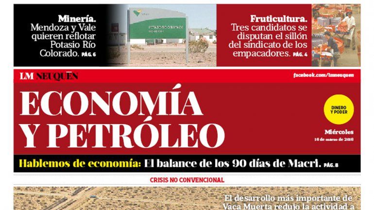 Suplemento Economía y Petroleo.