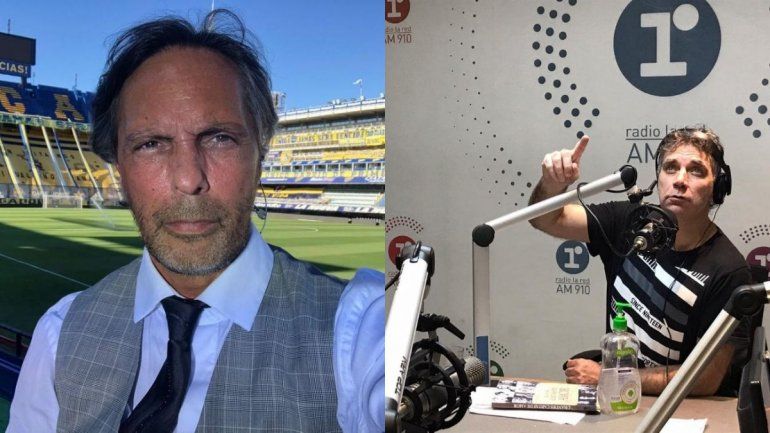 Gustavo López y Leo Gentili son compañeros en Radio la Red y ESPN. 