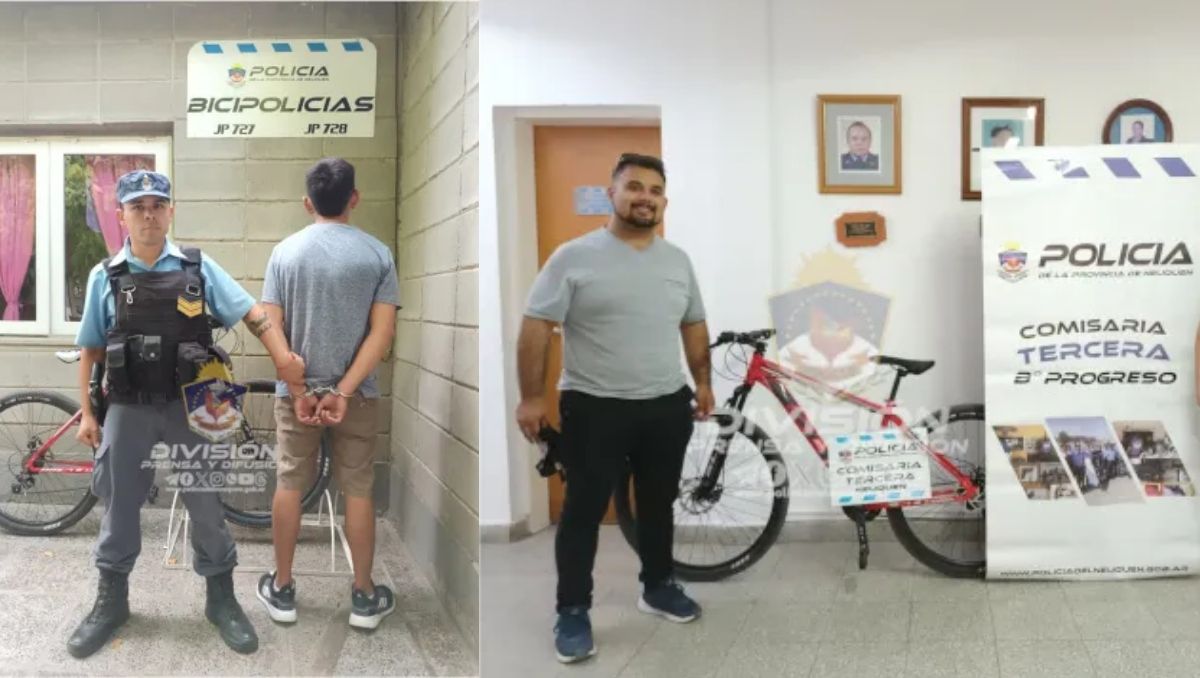 Encontró la bicicleta robada de su amigo en venta por Facebook y la recuperó