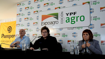 Javier Milei estuvo en la ExpoAgro