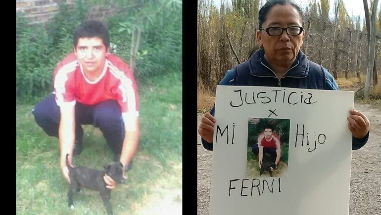 El reclamo de justicia por Ferni Paredes sigue vigente / Foto Archivo