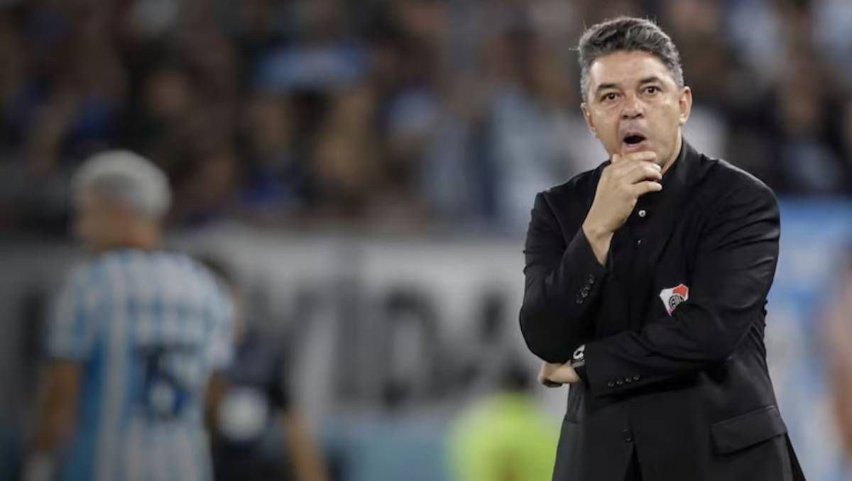 Con qué cara se fue Gallardo de River tras perder su último partido del año