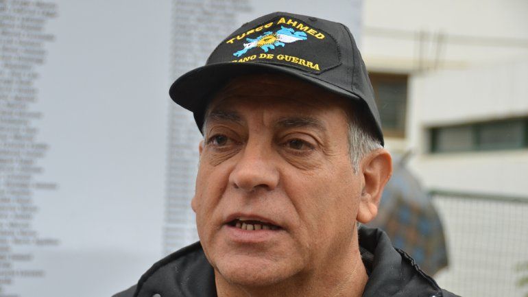 Ricardo Ahmed. Suboficial Centro de Evacuados