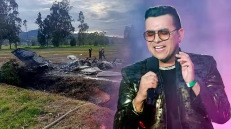 El cantante viajaba en una avioneta que había partido desde Paipa con destino a Medellín. | LM Neuquen El cantante viajaba en una avioneta que había partido desde Paipa con destino a Medellín.
