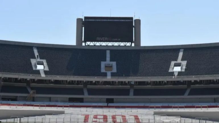 La pantalla del Monumental La pantalla del Monumental