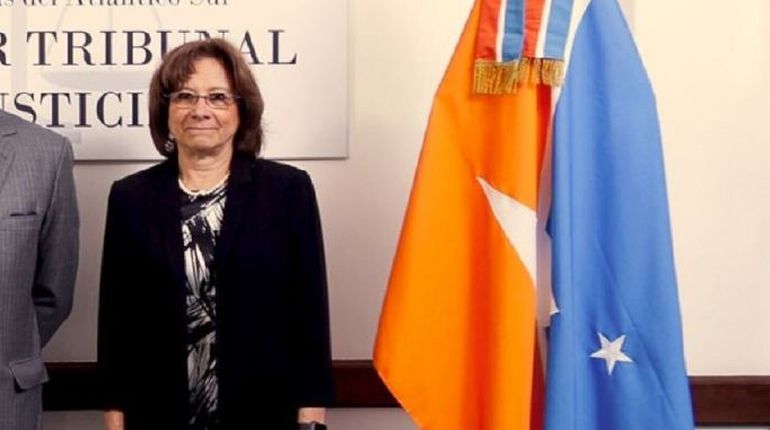 La jueza María del Carmen Battaini, presidenta del STJ fueguino. La jueza María del Carmen Battaini, presidenta del STJ fueguino.
