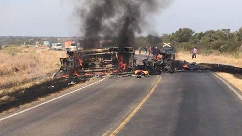 Trágico accidente en Salta: 4 personas murieron carbonizadas