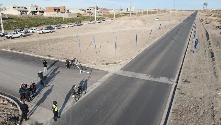 Asfaltaron la Avenida Soldi, una vía rápida entre el norte y el oeste neuquino