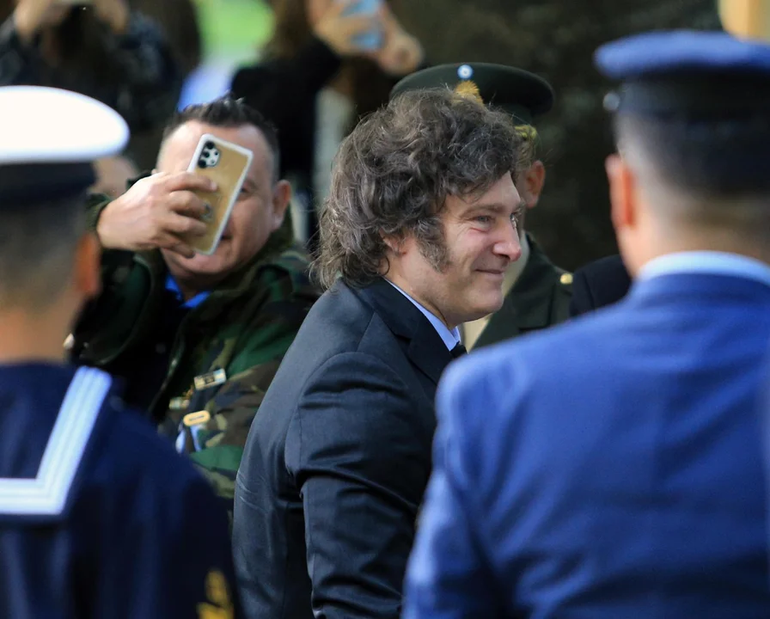 Javier Milei encabezó el acto por el aniversario de la Guerra de Malvinas. Javier Milei encabezó el acto por el aniversario de la Guerra de Malvinas. 