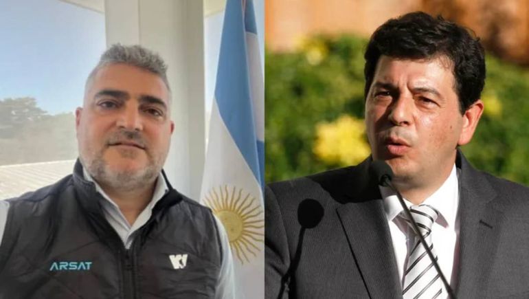 Los expresidentes, Gerardo Boschín y Leonardo Comperatore. Los expresidentes, Gerardo Boschín y Leonardo Comperatore.