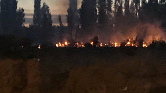 Luego de una intensa tarea bomberos lograron controlar un incendio de pastizales  