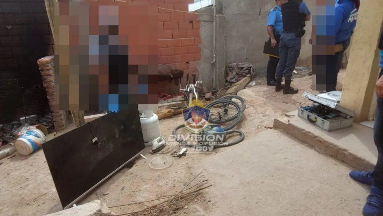 San Lorenzo: los agarraron trasladando cosas robadas a su casa