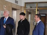 Leandro (centro), hijo menor de Lázaro Báez, tiene una pena firme de 3 años de prisión en suspenso, que podría complicarlo en caso de una nueva condena.  