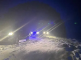 Un temporal de nieve puso en serio riesgo la vida de varias personas, entre ellas un bebe de un año y medio.