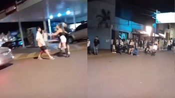 Concejal de Misiones a las piñas a la salida de un boliche. Concejal de Misiones a las piñas a la salida de un boliche.