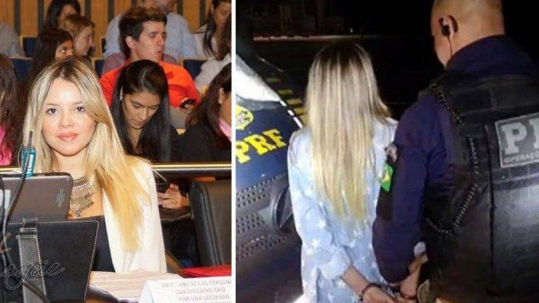 La misionera Danna Báez fue detenida cuando iba en micro a San Pablo.