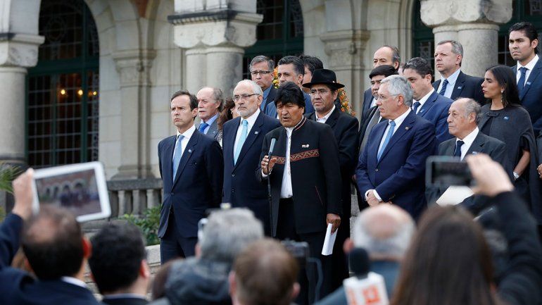 Evo Morales invitó a Chile a reiniciar el diálogo