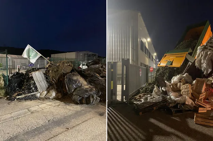 En varias ciudades de Francia productores optaron por tirar su fruta como forma de protesta a los bajos precios que están logrando con sus productos. En varias ciudades de Francia productores optaron por tirar su fruta como forma de protesta a los bajos precios que están logrando con sus productos.