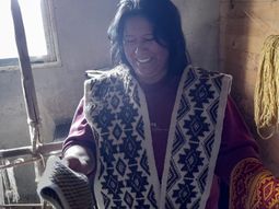 Clorinda Torres pertenece a la Comunidad Millaín Currical, y vive en el paraje Portezuelo. Foto: gentileza. Clorinda Torres pertenece a la Comunidad Millaín Currical, y vive en el paraje Portezuelo. Foto: gentileza.