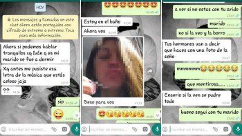 La madre del nene hizo públicos los mensajes de la docente de música de 28 años, que ya fue separada del cargo.