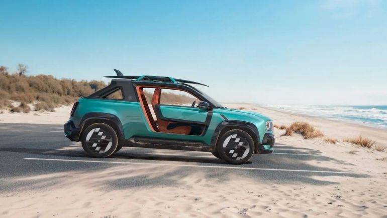 Renault 4 JP4x4 Concept. Renault 4 JP4x4 Concept.