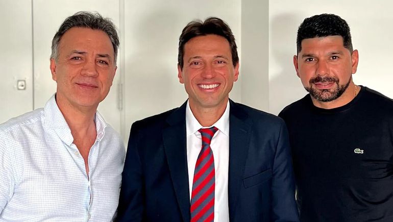 Varios ex jugadores de San Lorenzo participaron de la campaña.