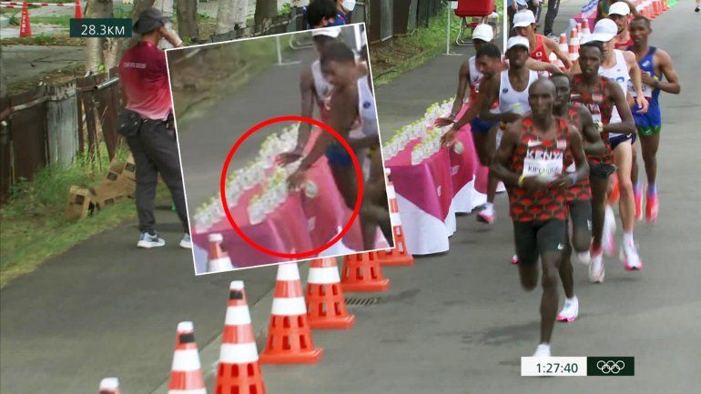 El gesto antideportivo que generó indignación en la maratón olímpica