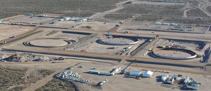 Avances en el ducto Vaca Muerta Oil Sur, que conecta Allen con Punta Colorada. Avances en el ducto Vaca Muerta Oil Sur, que conecta Allen con Punta Colorada.