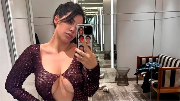 Wanda Nara mostró cómo es el tratamiento que se hace a diario
