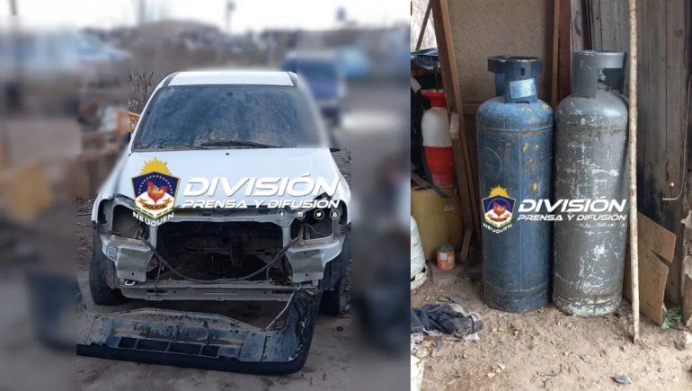 Robaron tubos de gas a EPAS y la Policía los encontró