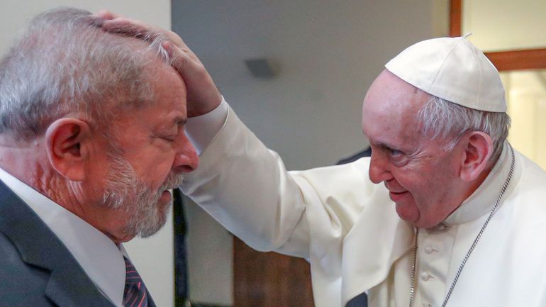 Positivo encuentro entre el Papa y Lula en el Vaticano