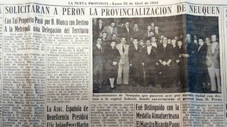 ¿Por qué hoy la provincia de Neuquén cumple 64 años?