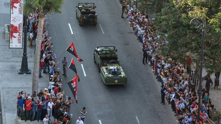 Las cenizas de Fidel serán sepultadas en el cementerio Santa Ifigenia.