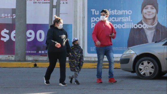 El uso del barbijo aire libre
