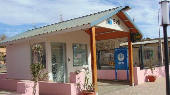 Con este módulo, el banco brindará también atención a Las Coloradas.