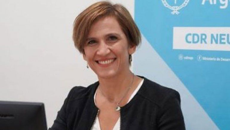 Lorena Barabini, delegada en Neuquén del Ministerio de Desarrollo Social de Nación en Neuquén.