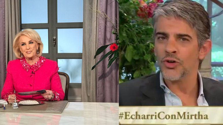 Provoca. Mirtha se mantiene fiel a Macri