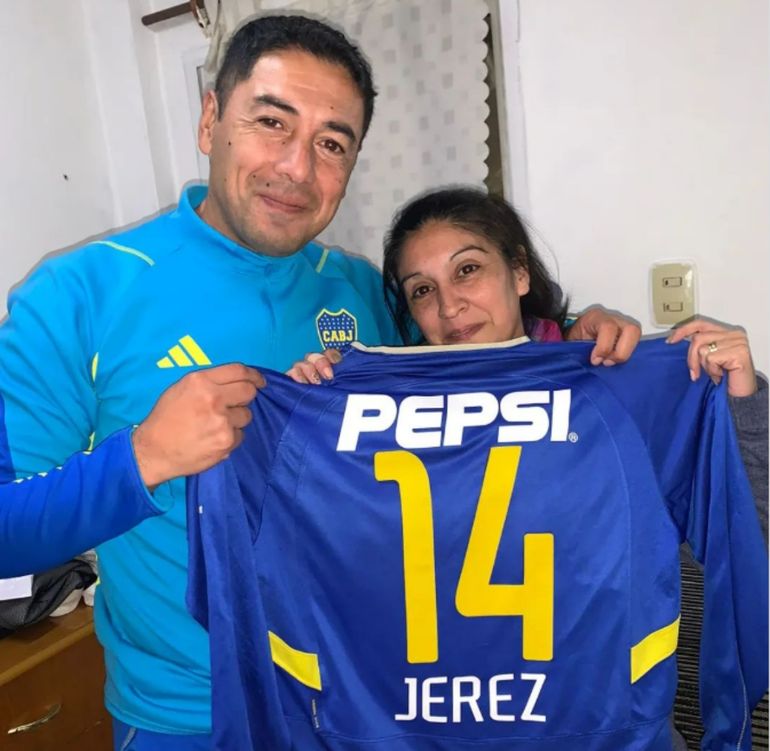 Pablo Jerez recuperó su camiseta de Boca Pablo Jerez recuperó su camiseta de Boca
