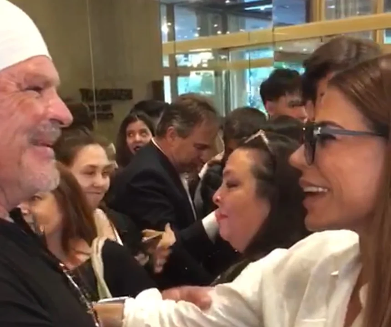 Zulemita, durante la presentación de "La Carlos Menem". Zulemita, durante la presentación de "La Carlos Menem".