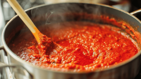 El secreto de los chefs para que la salsa de tomate no quede ácida sin agregarle azúcar.