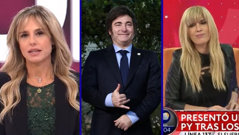 Tras el descargo de Mariana Fabbiani, Javier Milei apuntó contra Adrián Suar