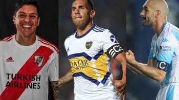 Boca-Inter, Racing-Flamengo y River-Paranaense. Boca-Inter, Racing-Flamengo y River-Paranaense.