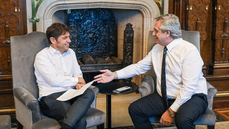 Alberto Fernández le pidió a Axel Kicillof ponerle fin a las internas