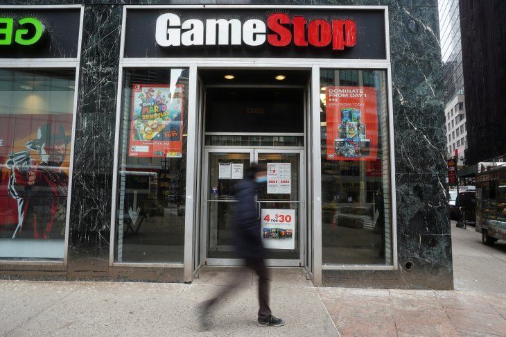 Una tienda de GameStop en Nueva York, EEUU. 27 enero 2021. REUTERS/Carlo Allegri