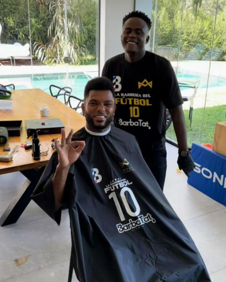 El nuevo look de Miguel Borja El nuevo look de Miguel Borja