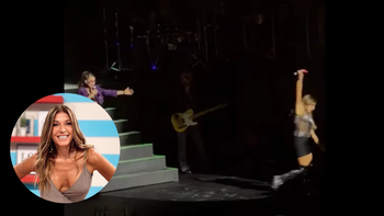 Operarán a Cathy Fulop tras la caída en el show de Erreway Operarán a Cathy Fulop tras la caída en el show de Erreway