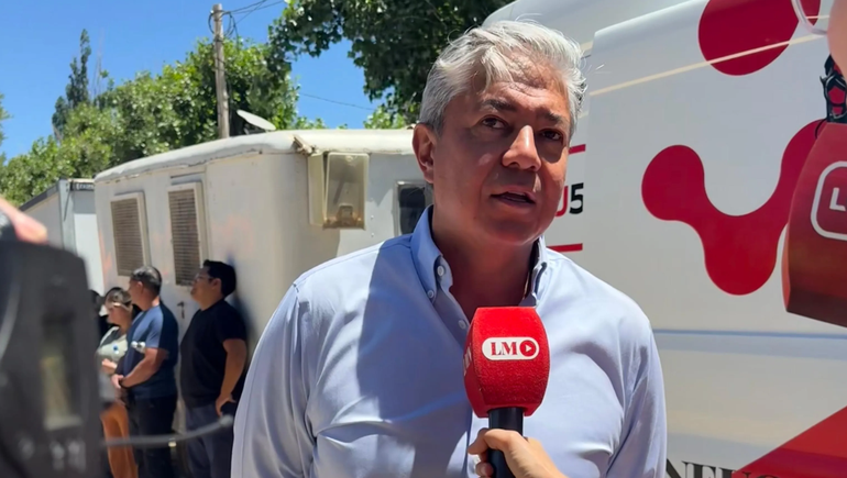 Rolando Figueroa habló con LM Neuquén en la Fiesta Nacional del Chivito