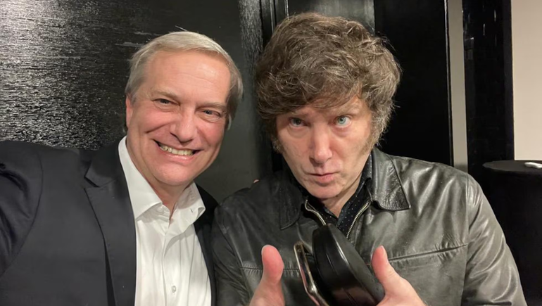 Javier Milei recibió al presidente electo de Chile en la Casa Rosada